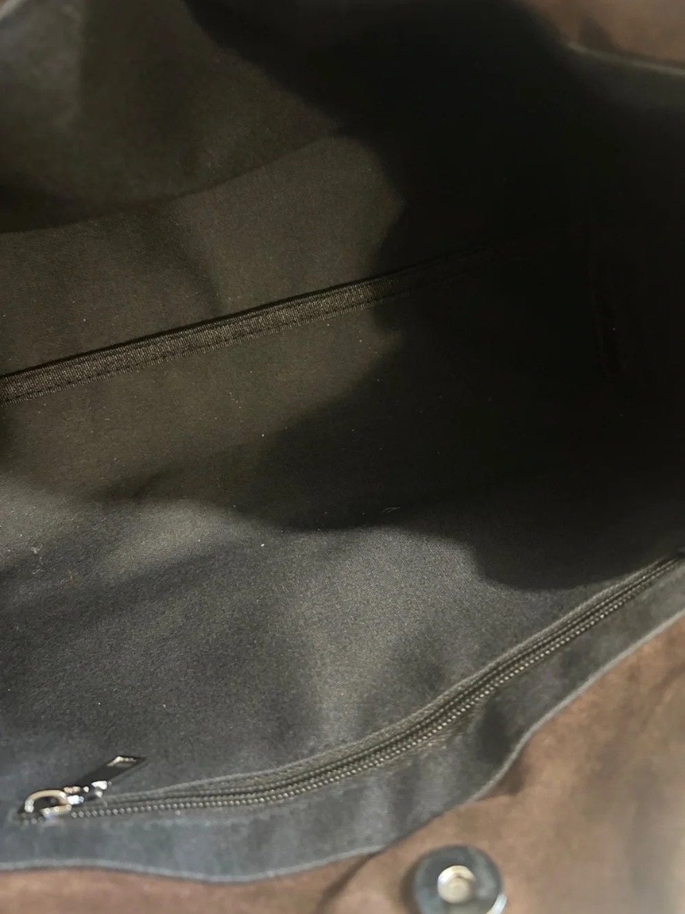 Chocolate Brown Microsuede Carryall Tote |Quiet Luxury Inspired |Fits 13